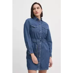 Pepe Jeans rochie jeans REGULAR DENIM DRESS mini, drept, PL953581HX6 imagine