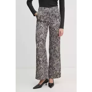 Joop! pantaloni femei, culoarea bej, drept, high waist, 30044816 10018881 imagine