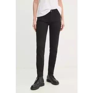 Pepe Jeans jeansi MID RISE SKINNY THELMA femei, culoarea negru, PL211800 imagine