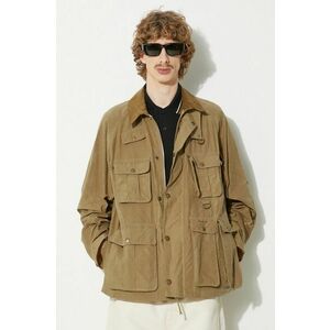 Barbour jacheta de bumbac Modified Transport Casual culoarea bej, de tranzitie, MCA0966 imagine