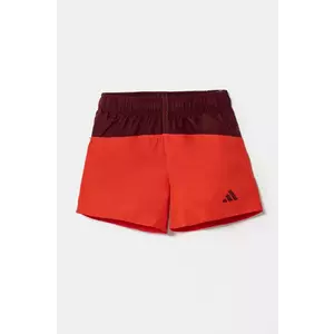 adidas Performance pantaloni scurti de baie copii culoarea rosu, JL5578 imagine