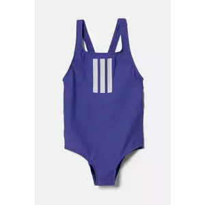 adidas Performance costum de baie dintr-o bucată pentru copii culoarea violet, JG8480 imagine