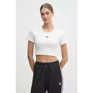 adidas Originals tricou Essential femei, culoarea alb, JC9026 imagine