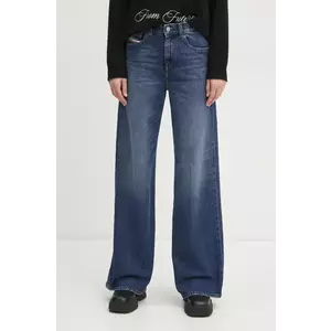 Diesel jeansi 1978 D-AKEMI L.32 TROUSERS femei, culoarea albastru marin, A03624.09L21 imagine