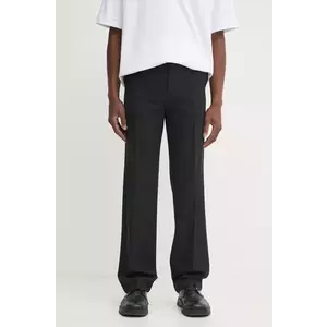 Filippa K pantaloni de lana culoarea negru, drept, 29802 imagine