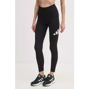 adidas colanti Essentials femei, culoarea negru, cu imprimeu, JH1182 imagine