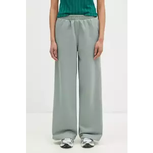 adidas Originals pantaloni de trening Essential culoarea verde, uni, JM1090 imagine