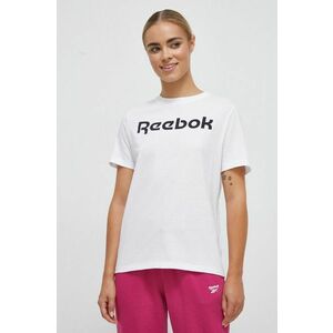 Reebok tricou din bumbac culoarea alb imagine