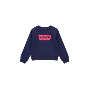 Levi's bluza bebe culoarea albastru marin, cu imprimeu imagine