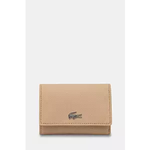 Lacoste portofel femei, culoarea bej, NF4190AA imagine