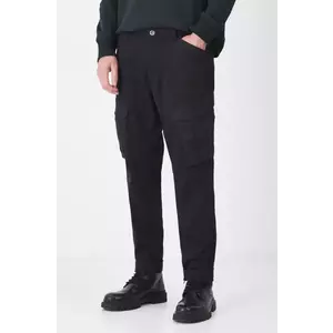 Medicine pantaloni barbati, culoarea negru, drept imagine