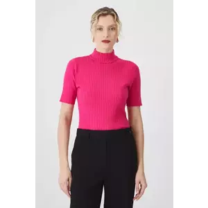 Medicine tricou femei, culoarea roz, cu turtleneck imagine