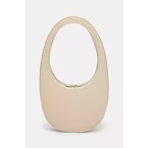 Coperni poseta de piele Swipe Bag culoarea bej, COPBA01405 imagine