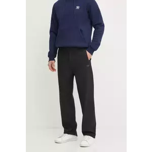 adidas Originals pantaloni TAILORED PT bărbați, culoarea negru, drept, JC7420 imagine