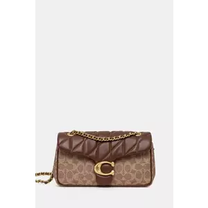 Coach poseta TABBY culoarea maro, CY815 imagine