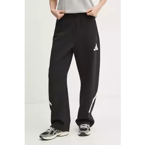 adidas pantaloni de trening Z.N.E. culoarea negru, cu imprimeu, JJ4746 imagine