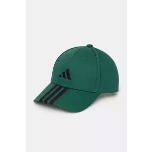 adidas sapca BBALL 3S CAP NL culoarea verde, cu imprimeu, JP0388 imagine