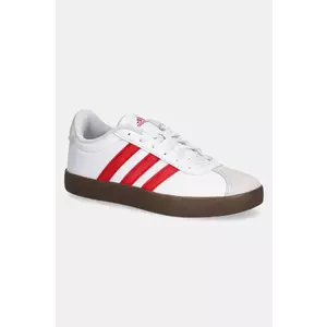 adidas sneakers pentru copii VL COURT 3.0 culoarea alb, IH3484 imagine