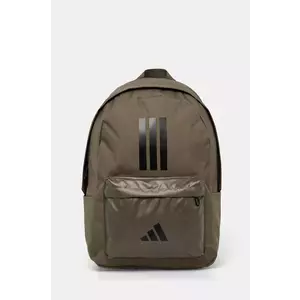 adidas rucsac CLSC BARS 3S culoarea verde, mare, cu imprimeu, IS7042 imagine