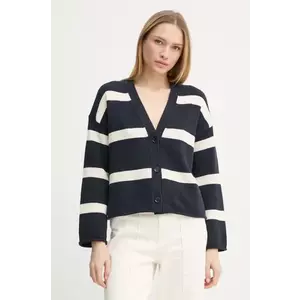 Marc O'Polo cardigan din bumbac culoarea albastru marin, 502605961015 imagine