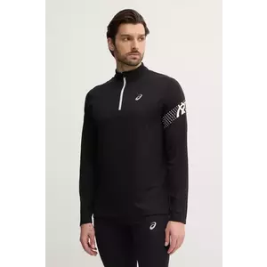 Asics longsleeve pentru alergare Icon culoarea negru, cu imprimeu, 2011D241 imagine