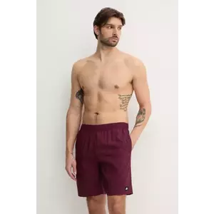 adidas Performance pantaloni scurti de baie Solid CLX culoarea bordo, JD0318 imagine