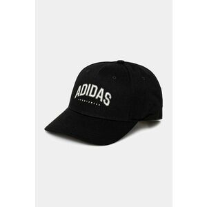 adidas sapca U VARSITY CAP culoarea negru, cu imprimeu, JP4818 imagine