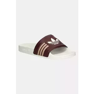 adidas Originals papuci Adilette barbati, culoarea violet, JH7763 imagine