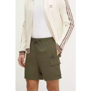 adidas pantaloni scurti Chelsea barbati, culoarea verde, JD1827 imagine