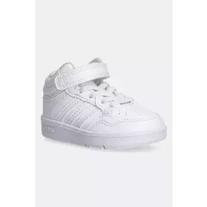 adidas Originals sneakers pentru copii HOOPS 4.0 MID culoarea alb, JI3490 imagine