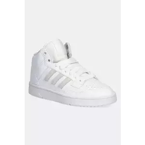 adidas Originals sneakers pentru copii RAPID COURT MID culoarea alb, JR0190 imagine