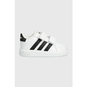 adidas sneakers pentru copii GRAND COURT culoarea alb imagine