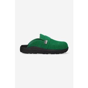 Suicoke papuci din piele x Tom Wood bărbați, culoarea verde 316STW.STW-GREEN imagine