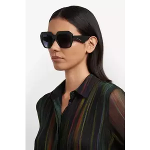 Etro ochelari de soare femei, culoarea negru, ETRO 0043/S imagine