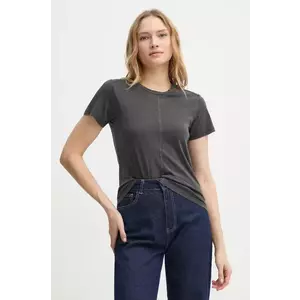 G-Star Raw tricou din bumbac femei, culoarea gri, D24499-B059 imagine