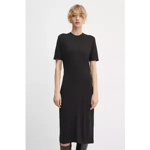 Filippa K rochie culoarea negru, mini, drept, 31143 imagine