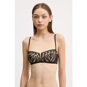 Scandale sutien culoarea negru, transparent, modelator, BBU018 imagine