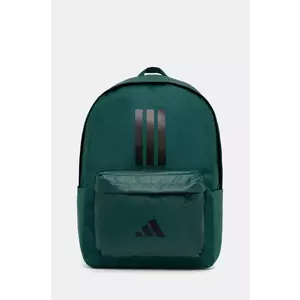 adidas rucsac CLSC BARS 3S culoarea verde, mare, cu imprimeu, IS7044 imagine