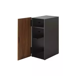 Yamazaki organizator pentru o consolă de jocuri Tower culoarea negru imagine