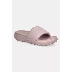 The North Face papuci Never Stop Cush Slide femei, culoarea roz, NF0A8A9974W1 imagine