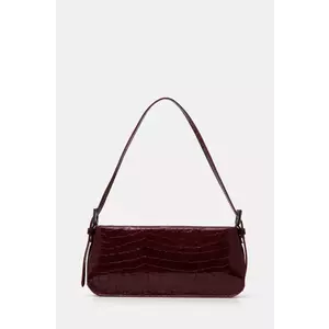 By Far poseta de piele Dulce culoarea bordo, MWBSB009CL033BR045PL imagine