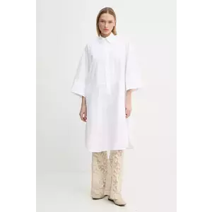 Day Birger et Mikkelsen rochie din bumbac Ambre culoarea bej, mini, oversize, DAY65243644 imagine