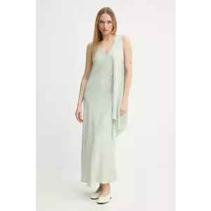 Day Birger et Mikkelsen rochie Brielle culoarea verde, maxi, evazati, DAY65243657 imagine