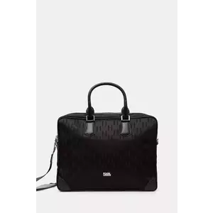 Karl Lagerfeld geanta laptop culoarea negru, 544117.805905 imagine