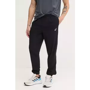 Asics pantaloni de alergare Core culoarea negru, neted, 2011D224 imagine