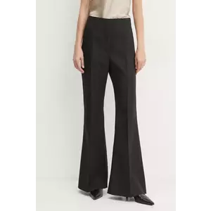 Day Birger et Mikkelsen pantaloni Axel femei, culoarea negru, evazati, high waist, DAY65243574 imagine