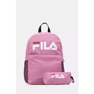 Fila ghiozdan copii FAVORITEN culoarea roz, mare, cu imprimeu, FBT0003 imagine