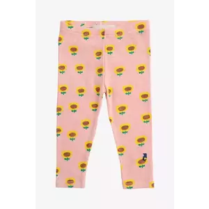 Bobo Choses leggins bebe Sunflower culoarea portocaliu, modelator, 125AB053 imagine