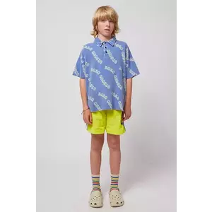 Bobo Choses tricouri polo din bumbac pentru copii Wavy modelator, 125AC018 imagine