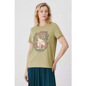 Medicine tricou femei, culoarea verde imagine